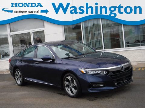 Obsidian Blue Pearl Honda Accord EX-L Sedan.  Click to enlarge.