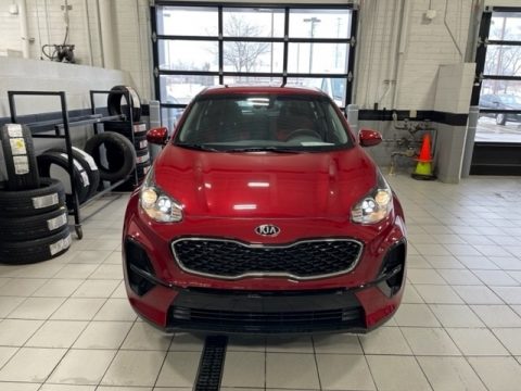 Hyper Red Kia Sportage LX. Click to enlarge. Hyper Red Kia Sportage LX. Click to enlarge.