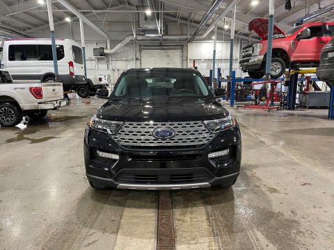 Agate Black Metallic Ford Explorer Limited.  Click to enlarge.
