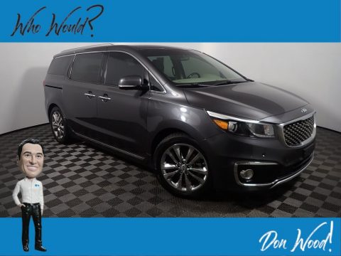 Platinum Graphite Kia Sedona SX Limited.  Click to enlarge.