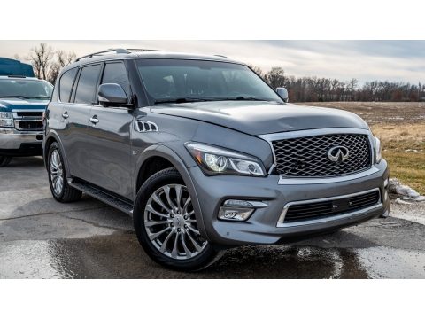 Graphite Shadow Infiniti QX80 AWD.  Click to enlarge.