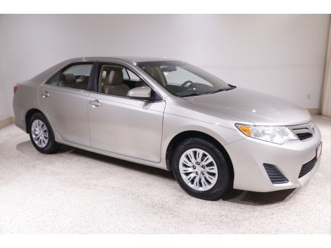 Creme Brulee Metallic Toyota Camry LE.  Click to enlarge.