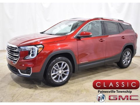 Cayenne Red Tintcoat GMC Terrain SLT AWD.  Click to enlarge.