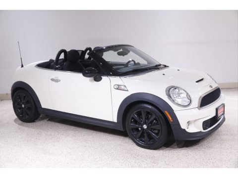 Pepper White Mini Cooper S Roadster.  Click to enlarge.