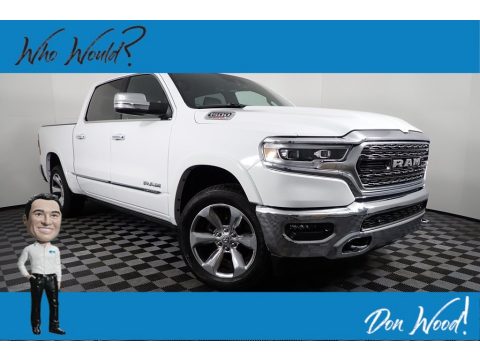 Bright White Ram 1500 Limited Crew Cab 4x4.  Click to enlarge.