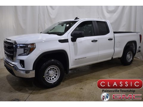 Summit White GMC Sierra 1500 Limited Pro Double Cab 4WD.  Click to enlarge.