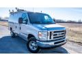 Front 3/4 View of 2011 Ford E Series Van E350 XL Extended Utility #1