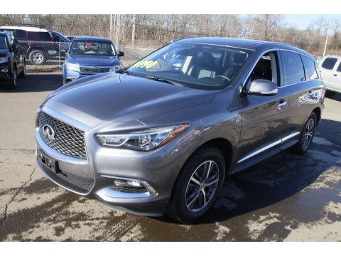 Graphite Shadow Infiniti QX60 Pure AWD.  Click to enlarge.