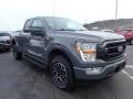 Front 3/4 View of 2021 Ford F150 XLT SuperCrew 4x4 #4