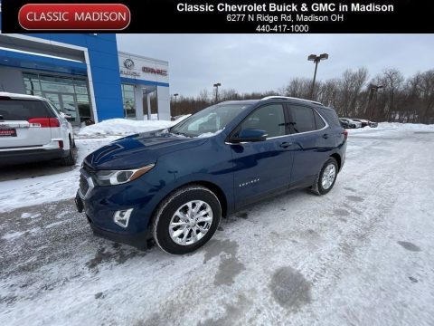 Pacific Blue Metallic Chevrolet Equinox LT.  Click to enlarge.