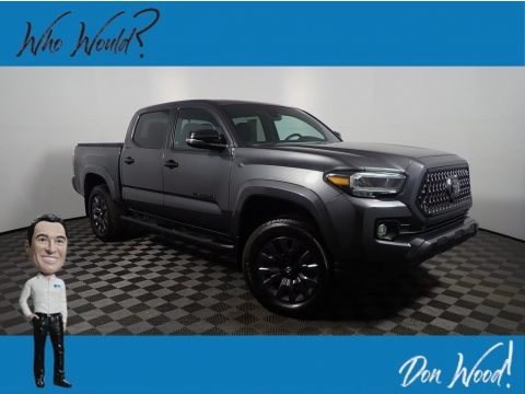 Magnetic Gray Metallic Toyota Tacoma Limited Double Cab 4x4.  Click to enlarge.