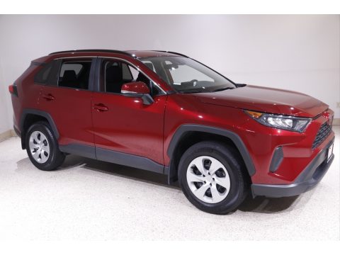 Ruby Flare Pearl Toyota RAV4 LE AWD.  Click to enlarge.