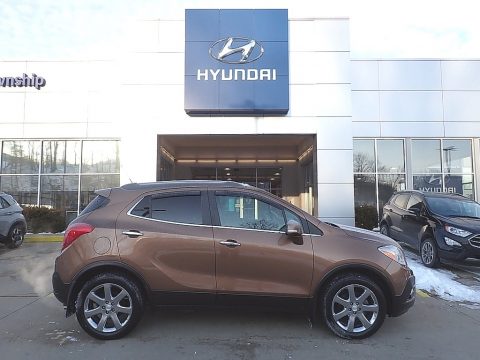 River Rock Metallic Buick Encore Leather AWD.  Click to enlarge.