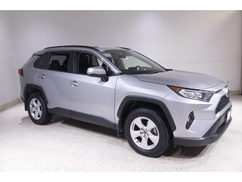Silver Sky Metallic Toyota RAV4 XLE.  Click to enlarge.