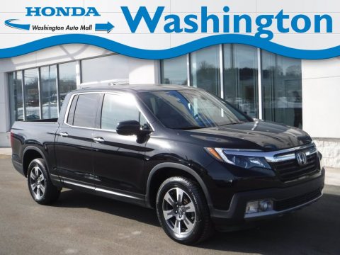 Crystal Black Pearl Honda Ridgeline RTL-E AWD.  Click to enlarge.