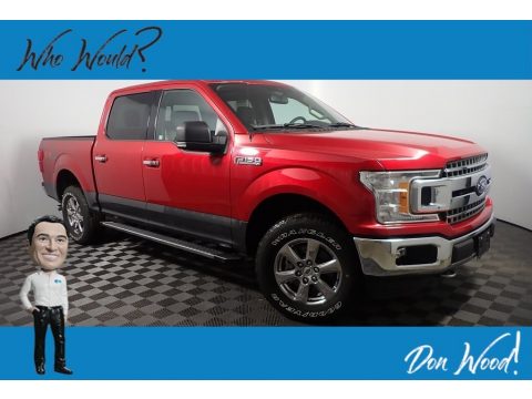 Rapid Red Ford F150 XLT SuperCrew 4x4.  Click to enlarge.