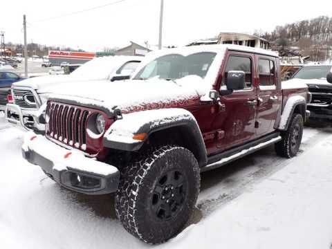 Snazzberry Pearl Jeep Gladiator Mojave 4x4.  Click to enlarge.