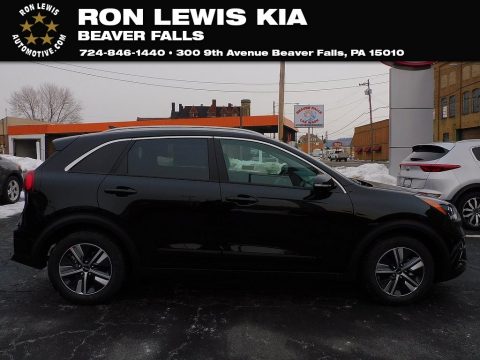 Aurora Black Pearl Kia Niro EX Premium Plug-In Hybrid.  Click to enlarge.