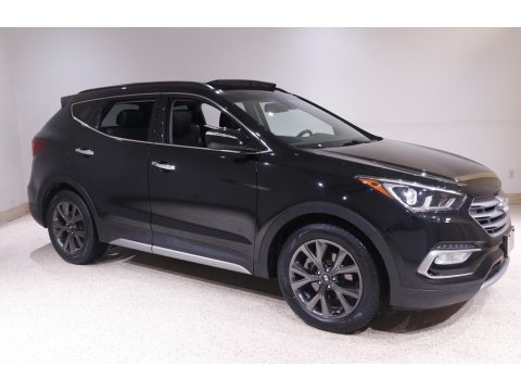 Twilight Black Hyundai Santa Fe Sport 2.0T Ulitimate AWD.  Click to enlarge.