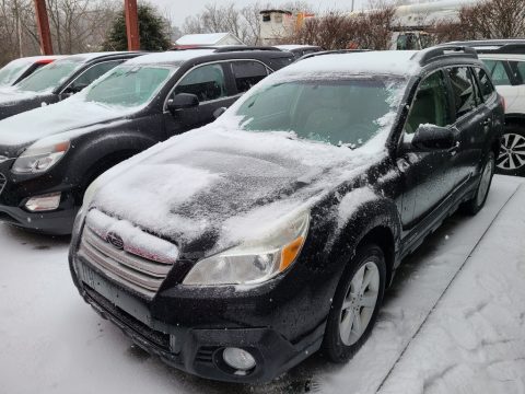 Crystal Black Silica Subaru Outback 2.5i Premium.  Click to enlarge.