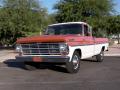 Front 3/4 View of 1969 Ford F100 Custom Farm and Ranch Special Regular Cab 4x4 #1