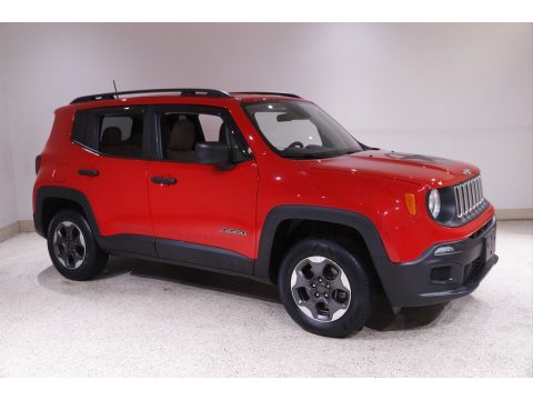 Colorado Red Jeep Renegade Sport 4x4.  Click to enlarge.