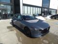 2022 Mazda Mazda3 Premium Hatchback Polymetal Gray Metallic