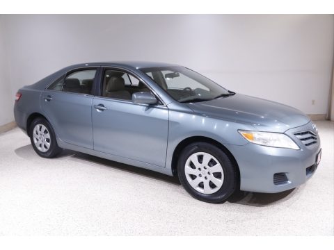 Aloe Green Metallic Toyota Camry LE.  Click to enlarge.