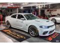 Front 3/4 View of 2021 Dodge Charger SRT Hellcat Widebody #8