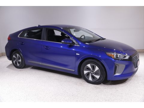 Intense Blue Hyundai Ioniq Hybrid SEL. Click to enlarge. Intense Blue Hyundai Ioniq Hybrid SEL. Click to enlarge.