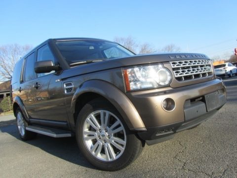 Bournville Brown Metallic Land Rover LR4 HSE.  Click to enlarge.