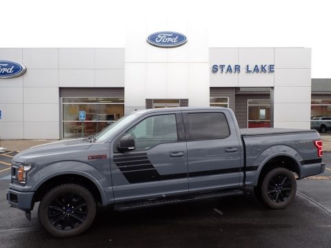 Abyss Gray Ford F150 XLT Sport SuperCrew 4x4.  Click to enlarge.