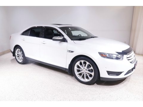 White Platinum Ford Taurus Limited AWD.  Click to enlarge. White Platinum Ford Taurus Limited AWD.  Click to enlarge.