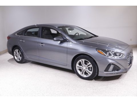 Machine Gray Hyundai Sonata SEL.  Click to enlarge.