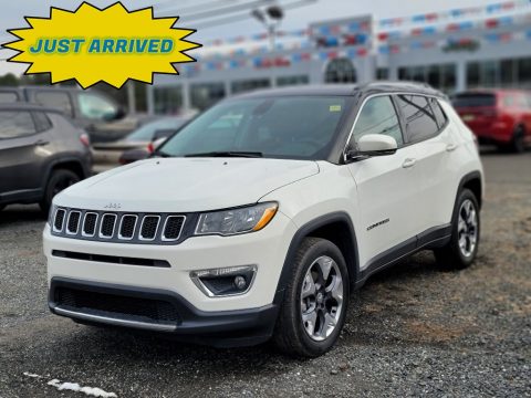 White Jeep Compass Limted.  Click to enlarge.