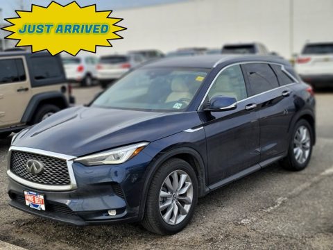 Hermosa Blue Infiniti QX50 Luxe AWD.  Click to enlarge.