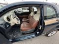  2015 Fiat 500c Marrone/Avorio (Brown/Ivory) Interior #6