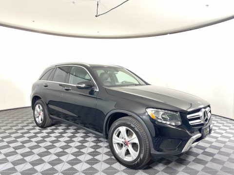 Black Mercedes-Benz GLC 300.  Click to enlarge.