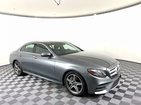 Selenite Grey Metallic Mercedes-Benz E 300 Sedan.  Click to enlarge.