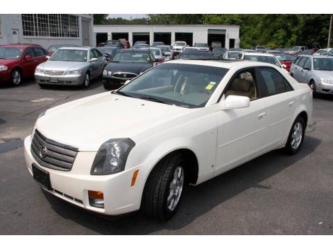 White Diamond Cadillac CTS Sport Sedan.  Click to enlarge.