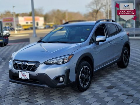 Ice Silver Metallic Subaru Crosstrek Premium.  Click to enlarge.