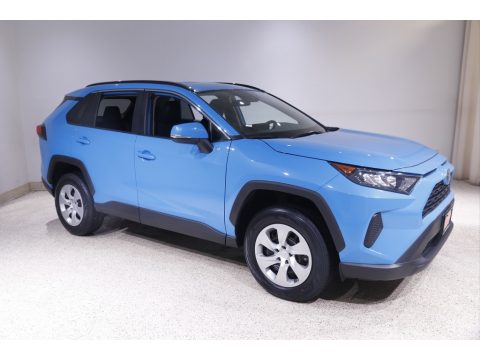 Blue Flame Toyota RAV4 LE AWD.  Click to enlarge.
