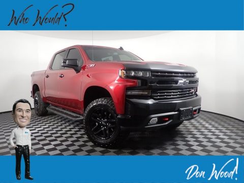 Cherry Red Tintcoat Chevrolet Silverado 1500 LT Trail Boss Crew Cab 4x4.  Click to enlarge.