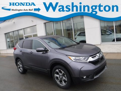 Modern Steel Metallic Honda CR-V EX AWD.  Click to enlarge. Modern Steel Metallic Honda CR-V EX AWD.  Click to enlarge.