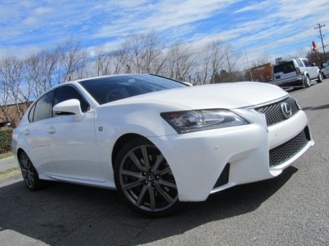 Starfire White Pearl Lexus GS 350 F Sport.  Click to enlarge.