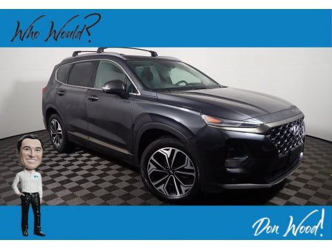 Portofino Gray Hyundai Santa Fe Limited 2.0 AWD.  Click to enlarge.