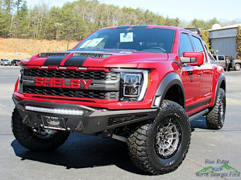 Rapid Red Ford F150 Shelby Raptor SuperCrew 4x4.  Click to enlarge.