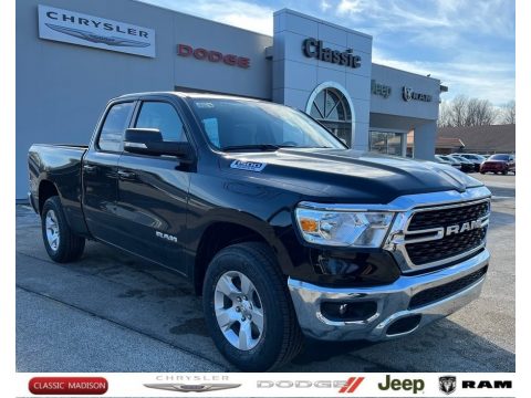 Diamond Black Crystal Pearl Ram 1500 Big Horn Quad Cab 4x4.  Click to enlarge.