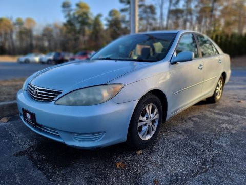 Sky Blue Pearl Toyota Camry LE V6.  Click to enlarge.