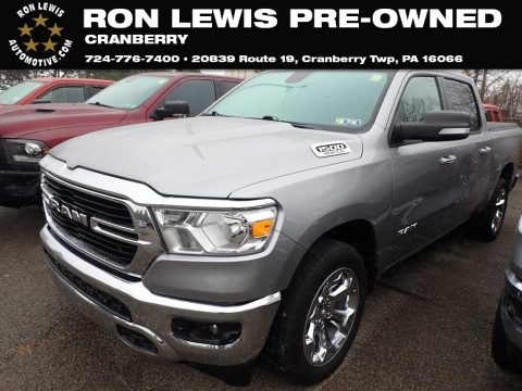 Billet Silver Metallic Ram 1500 Big Horn Crew Cab 4x4.  Click to enlarge.